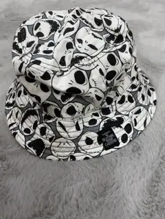 スカル柄 バケットハット 成人用 57-61cm
