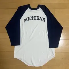 Michigan ミシガン ラグラン ラッセル 古着のサムネイル