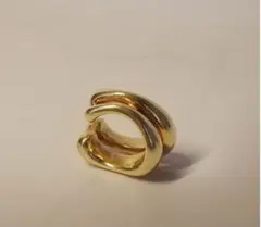 qparis イヤーカフ　calme（カルム）　ゴールド　18k