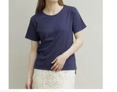 汗染み防止　Tシャツ　ネイビーのサムネイル