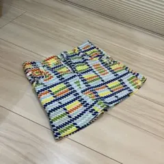 BIGボタン　鮮やか　パーリーゲイツ　スーパーストレッチ　スカート　サイズ1