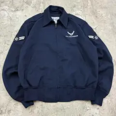 ま*つ様 米軍　USAF サービスジャケット　トップス　ブルゾン　古着　ネイビー