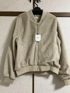 FENNEL　ファーブルゾン　杢ベージュ　ヤマダヤ