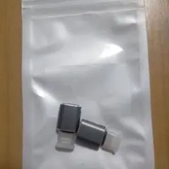 Type C to IOS変換器アダプターストレートヘッド2個セット