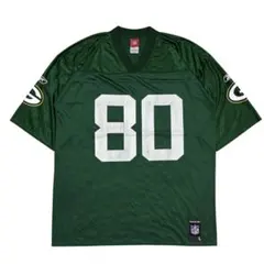 NIKE NFLパッカーズ アメフト ゲームシャツ ユニフォーム 刺繍 4XL NIKE NFL フットボールTシャツ ゲームシャツ グリーンベイパッカーズ M