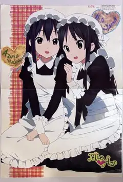 けいおん 描き下ろし 等身大布ポスター 梓 澪 - メルカリ