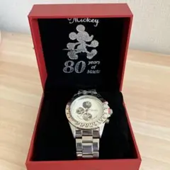 【新品未使用】　80周年記念　ミッキー腕時計