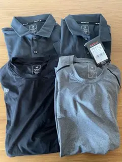 4点まとめ売り　BURTLE ポロシャツ　半袖エアーフィット　XLのサムネイル