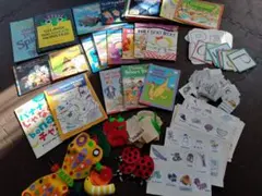 英語絵本 カードまとめ売り 幼児★小学生★英語教室★手作り品 色々セット❤️