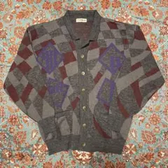 archive vintage古着　柄カーディガン　TOTEMPOLE