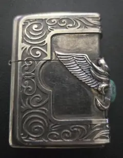 zippo】《新品》 三面アーマーストーン ウイングメタル ターコイズ 