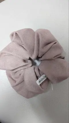 シュシュ　ベロア素材