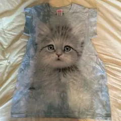 The Mountain 猫柄 Tシャツ XLのサムネイル