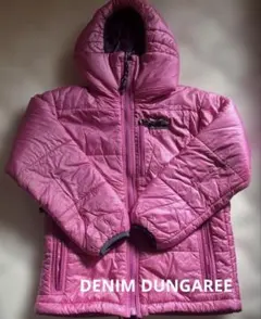 DENIM DUNGAREE ピンク Thinsulate ダウンコート 130