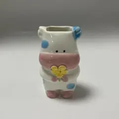 昭和 レトロ ヴィンテージ 牛 ライター入れ 陶器のサムネイル