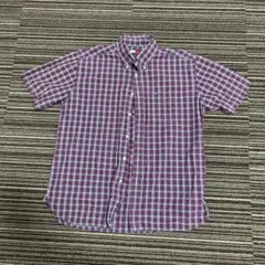 90s TOMMY HILFIGER フラッグタグ 半袖 チェックシャツ