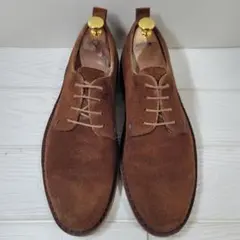 【美品】Loake プレーントゥ 7(25-25.5cm) ブラウン スエードのサムネイル