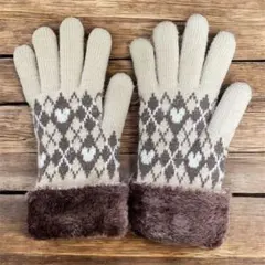 東京ディズニーリゾート限定 ミッキーのファー付き手袋