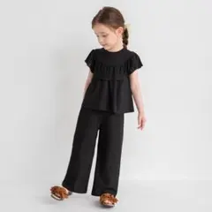 【タグ付き】ブランシェス　花柄ドビーカットソーセットアップ