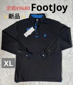 限界大幅値下げ‼️新品✨FootJoy golfメンズポロシャツ XL黒/青　長袖