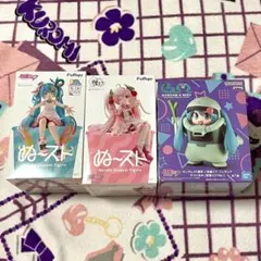 【未開封】初音ミク プライズフィギュア まとめ売り ぬーどるストッパー ガンダム