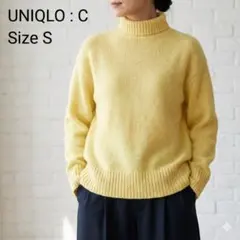 ☆ウール混☆UNIQLO : C ソフト ハイネックセーター タートルネック