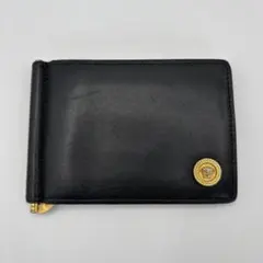 ❗希少❗VERSACE 二つ折り財布 ブラック 楽天市場】ヴェルサーチ 財布 2つ折り財布 メンズ VERSACE 本革