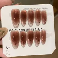 グラデーションラメネイルチップ 10個入り