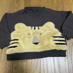 Grin Lab トレーナー 95cm 虎 ボア　裏起毛