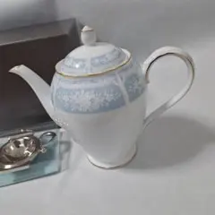 ノリタケ　レースウッドゴールド　ティーポット　950cc　ティーストレナー