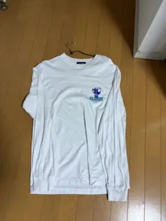 XLARGE 地球 ゴリラ グラフィック 長袖Tシャツ ホワイト Lのサムネイル