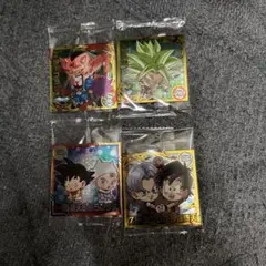 ドラゴンボール超戦士シールウエハース 4枚セット