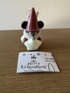 リルリンリン　赤色帽子　カプセルトイ　東京ディズニーリゾート　クリスマス2025