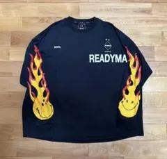 Sサイズ　初期　NIKE×FCRB　太ストライプ 刺繍 襟付 長袖 ゲームシャツ Sサイズ 初期 NIKE×FCRB 太ストライプ 刺繍 襟付 長袖 ゲームシャツ S