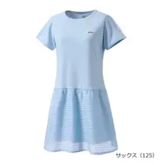 2026SS 今期 プリンス テニス ボーダーレースワンピース サックス XL
