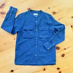 ZARA 長袖シャツ 13-14歳　160㎝　デニム　ブルー