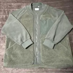 希少3XLユニクロ ホワイトマウンテニアリング フリースオーバーサイズジャケット