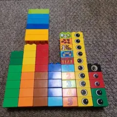 【レゴ デュプロ】パーツ詰め合わせ（目のパーツとプリントブロック）