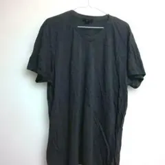 グレー Vネック Tシャツ レディースXL
