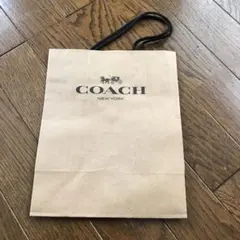COACH ブラウン 紙袋コーチ