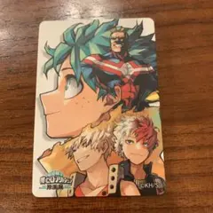 ヒロアカ原画展　マグネットステッカー　緑谷　爆豪　轟　オールマイト