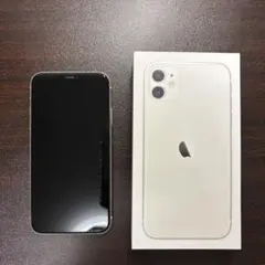 iPhone 11 ホワイト 64GB 本体 動作不良・画面割れ等無し