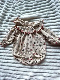 MARKEY'S マーキーズ　ロンパース　カバーオール　長袖　女の子　花柄