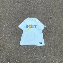 00s BOLT Tシャツ スカイブルー 裏原 メンズ Y2K 半袖カットソーのサムネイル