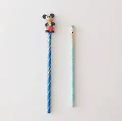 ミッキーマウス フィギュア付き鉛筆セット
