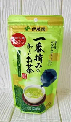 伊藤園 一番摘みのお〜いお茶 かなやみどりブレンド 70gのサムネイル