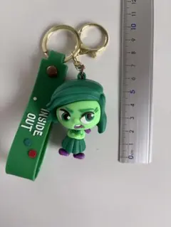 インサイド・ヘッド　ムカムカ　ストラップ　キーホルダー　キーチェーン