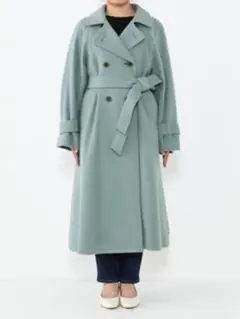 バックフレアウールコート Regular cohina