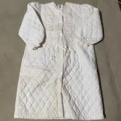 ワコール　ガウン　キルティング　パジャマ　羽織　オフホワイト