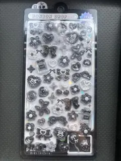 【ぶらっくボンボン】ボンボンドロップシール